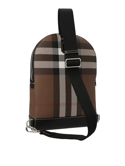 burberry sling bag black|authentic Burberry crossbody bag.